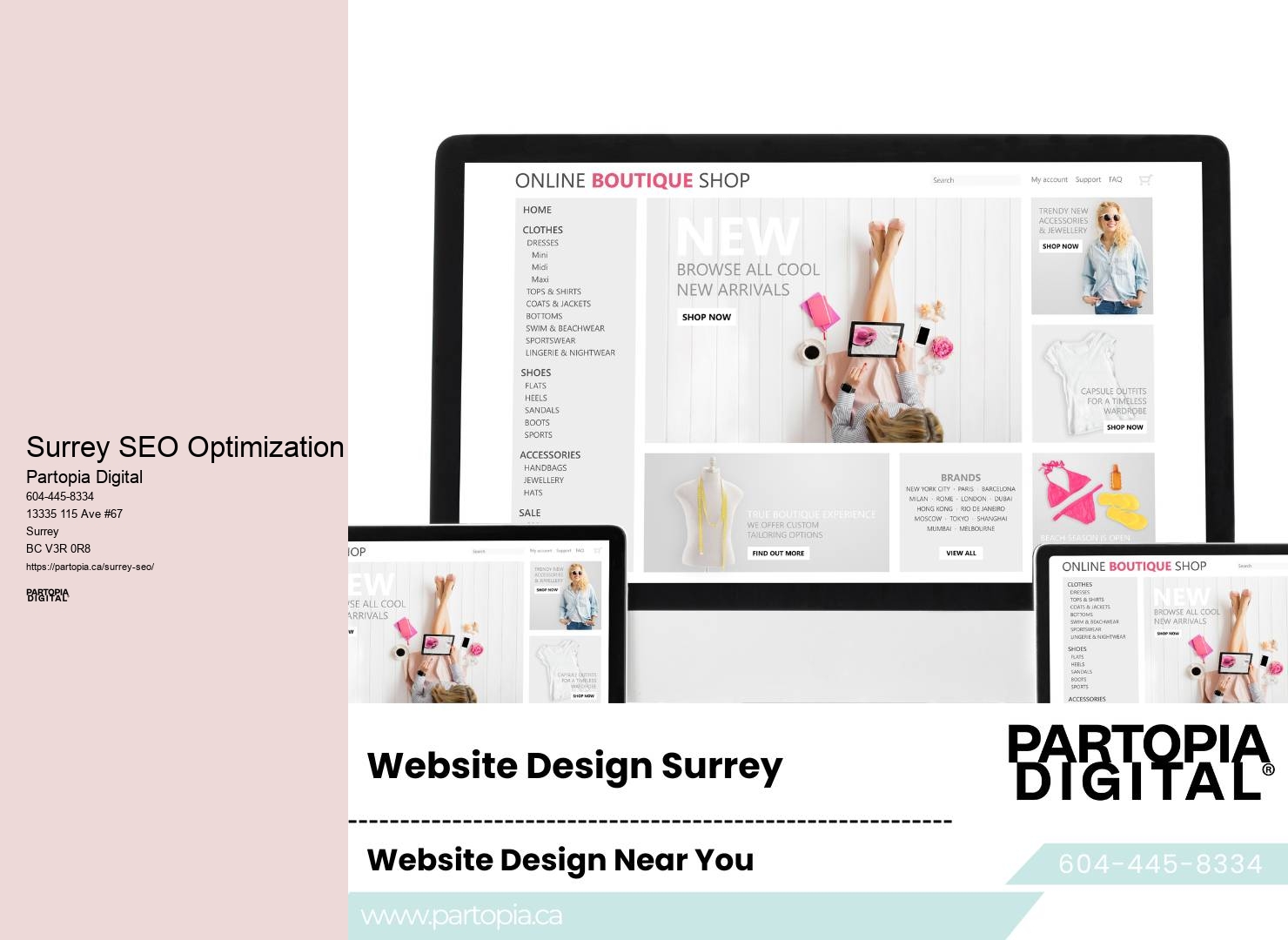 Surrey SEO for food and beverage